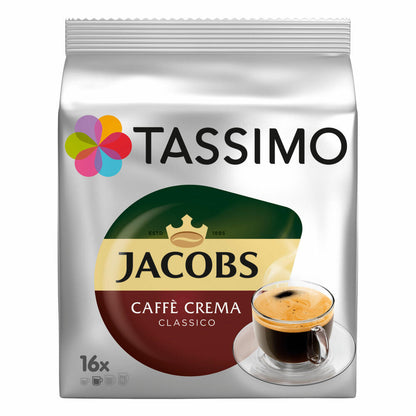 Tassimo Jacobs Caff Crema Classico, 3er Pack, Kaffee mit feiner Crema, 48 T-Discs
