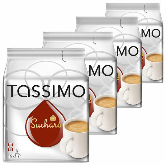 Tassimo Suchard Kakao-Spezialität, Schokolade, Kapsel, 4 x 16 T-Discs