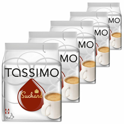 Tassimo Suchard Kakao-Spezialität, Schokolade, Kapsel, 5 x 16 T-Discs