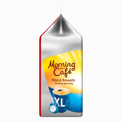 Tassimo Morning Café Mild XL, 2er Pack, Frühstücks Kaffee, Morgen Kaffeekapsel, Gemahlener Röstkaffee, 42 T-Discs