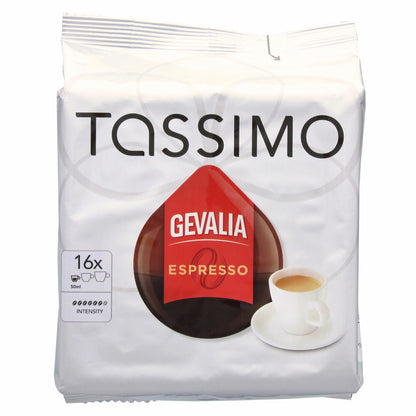 Tassimo Gevalia Espresso, 3er Pack, Kaffee, Kaffeekapsel, gemahlener Ršstkaffee, 48 T-Discs