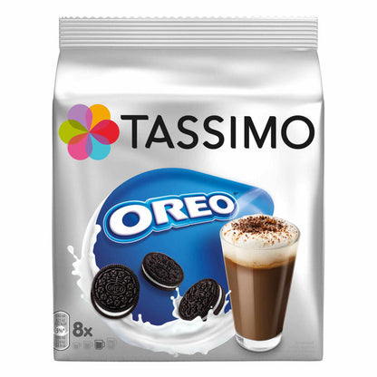 Tassimo Oreo Kakao, Heiße Schokolade, Trinkschokolade mit Keks Geschmack, 3er Pack, 48 T-Discs (24 Portionen)