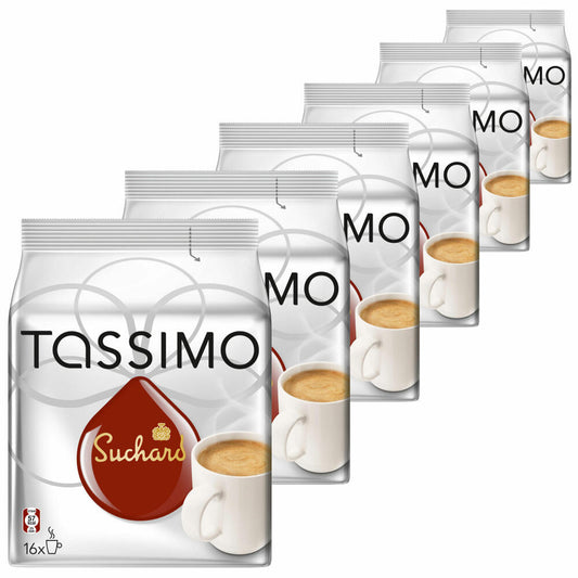 Tassimo Suchard Kakao-Spezialität, Schokolade, Kapsel, 6 x 16 T-Discs