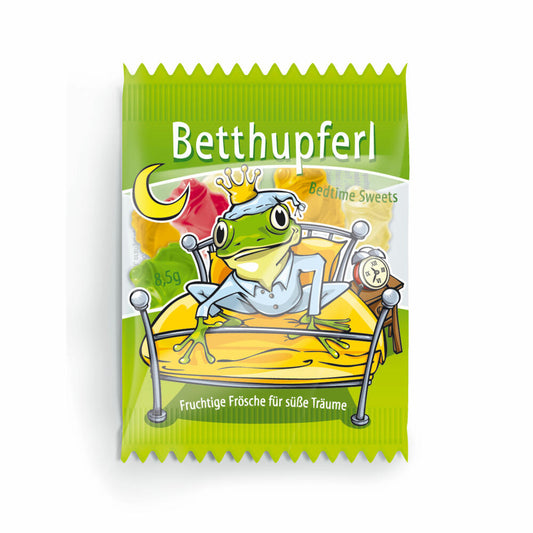 Hellma Betthupferl, Fruchtgummi, Gummibonbon, Süßigkeit, für Gastro, Hotel, Büro, Kantine, Im Beutel, 100 Stück á 8.5 g