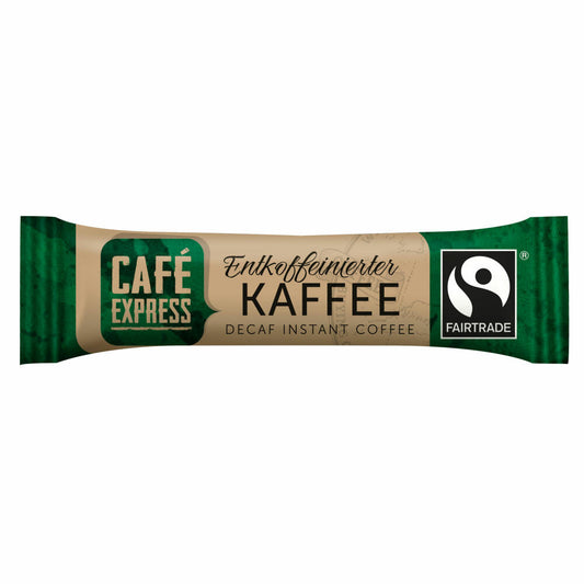 Café Express Kaffeesticks entkoffeiniert, löslicher decaf Kaffee, Instantkaffee, 500 x 1.5 g