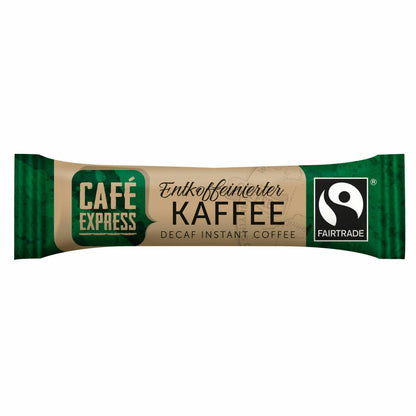 Café Express Kaffeesticks entkoffeiniert, löslicher decaf Kaffee, Instantkaffee, 500 x 1.5 g