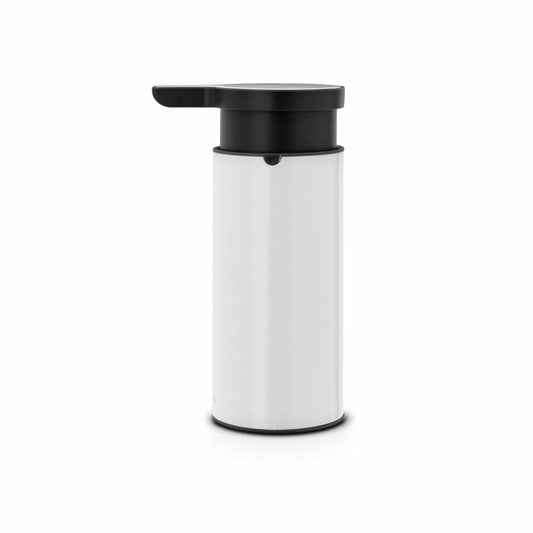 Brabantia soap dispenser, lotion dispenser, soap dispenser, liquid soap, cream soap, dispenser, white, white, 108181