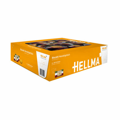 Hellma Biscotti Mandelgebäck, Mandelkekse, Gebäck, einzeln verpackt, 250 Stück, 70103523