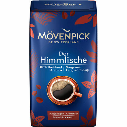Mövenpick Der Himmlische, gemahlener Röstkaffee, Filterkaffee, Kaffee, 500 g