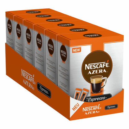 Nescafé Azera Typ Espresso, Kaffee, Instantkaffee mit gemahlenem Bohnenkaffee, 6 x 25 Sticks, 12338452