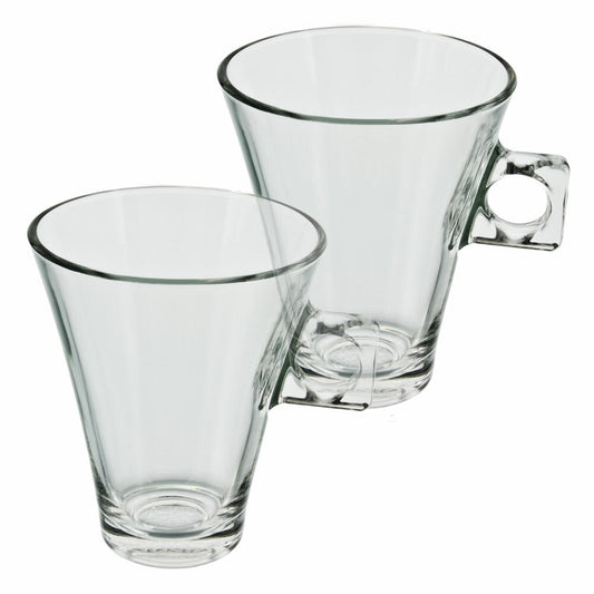 Nescafé Dolce Gusto Chococino Design Glass, Set of 2, Cocoa Cup, Cocoa Cup, Mug, 200 ml