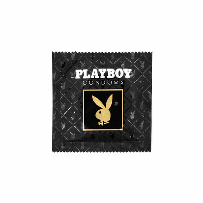 Playboy Condoms Kondome Gefühlsecht 10er Set, Verhütungsmittel, Intensiv, 56 mm, 10 x 4 Stück