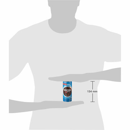 Nescafé Xpress Vanilla, Kaffee, Eiskaffee, Milchkaffee, Frappé, 12 x 250 ml Dose