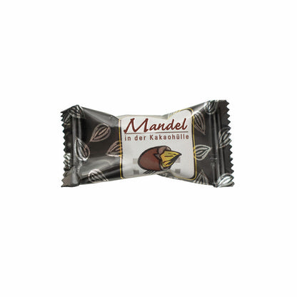 Hellma Mandel in der Kakaohülle, Schokolade, Gebäck Kugel, Kakaogebäck, für Gastro, Hotel, Büro, Kantine, 380 Stück á 2.40 g