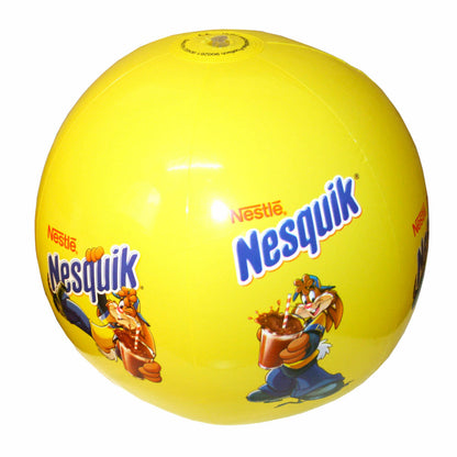 Nesquik Wasserball Strandball Wasserspielzeug Beachball Kunststoff PVC Ø 26 cm
