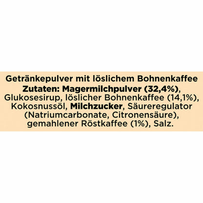 Nescafé Gold Typ Cappuccino Weniger Süß, Löslicher Bohnenkaffee, Instantkaffee, Kaffee, 10 x 10 Portionen