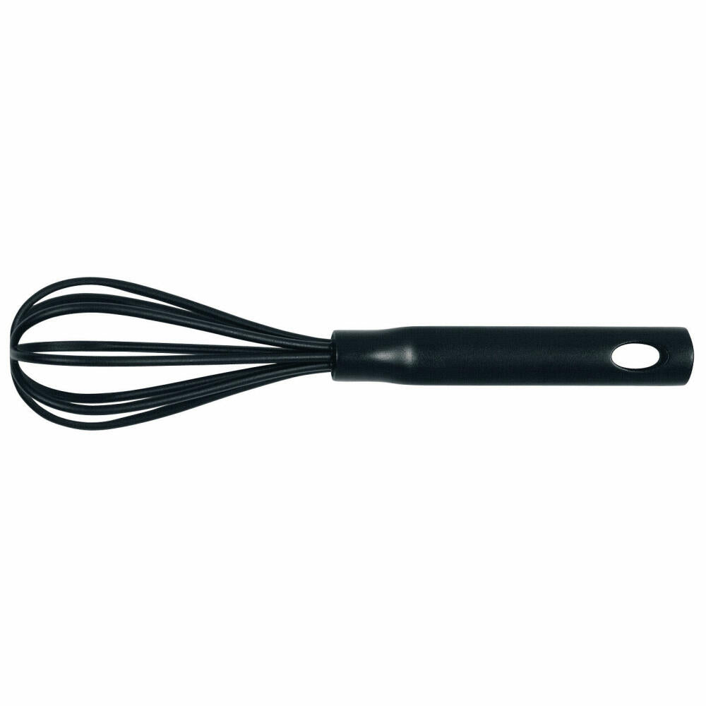 Brabantia Küchenhelfer Basic, Schaumschläger, Schneebesen, Rührbesen, Klein, Schwarz, 365287