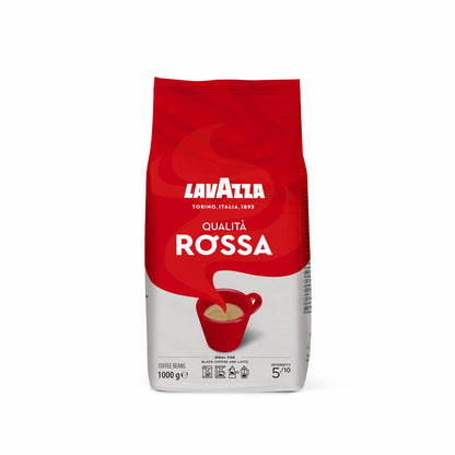 Lavazza Kaffee Qualita Rossa, ganze Bohnen, Bohnenkaffee, Set, 9 x 1000 g
