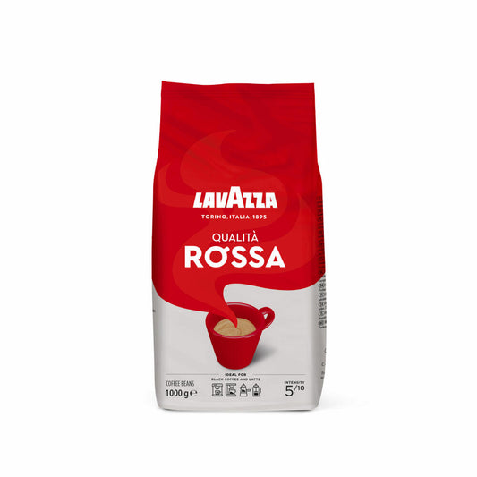 Lavazza Kaffee Qualita Rossa, ganze Bohnen, Bohnenkaffee, 1000g