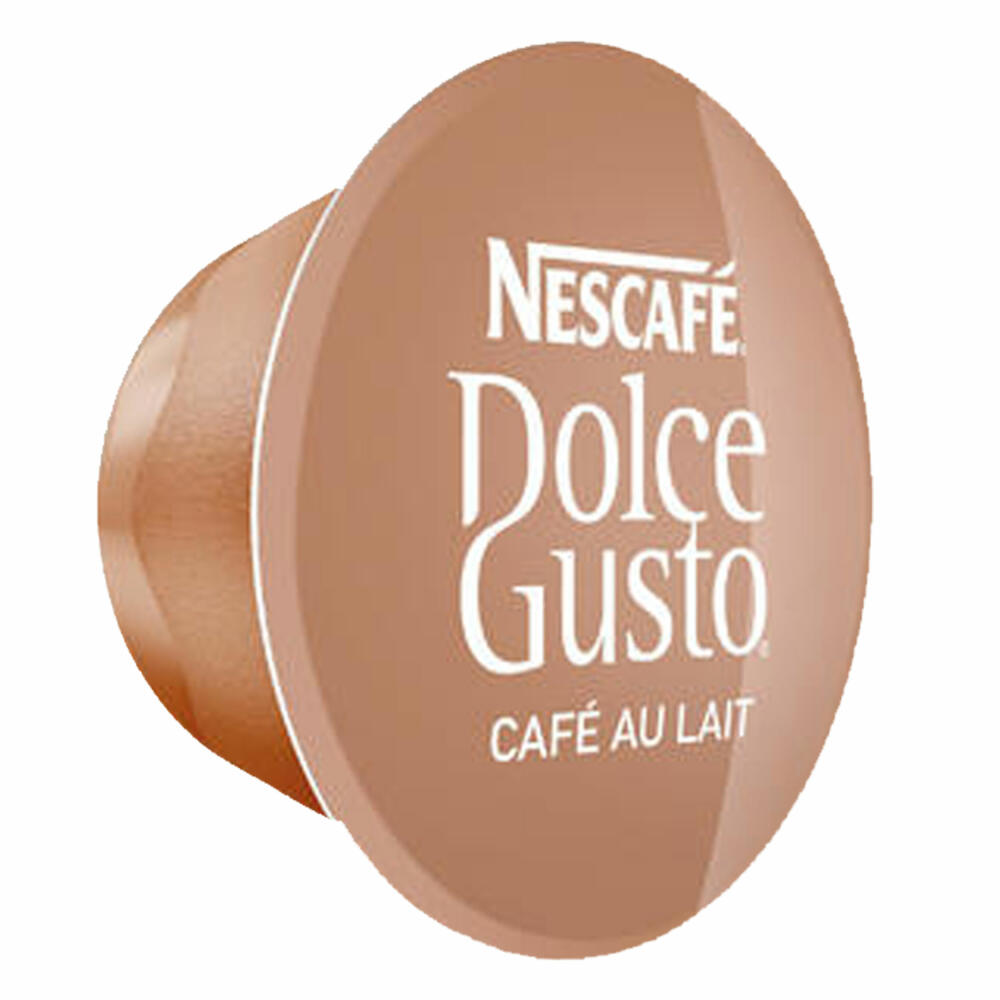 80 x Nescafé Dolce Gusto Café au lait, Kaffee, Milchkaffee, Kaffeekapsel, Großpackung, Vorteilspackung, 80 Kapseln