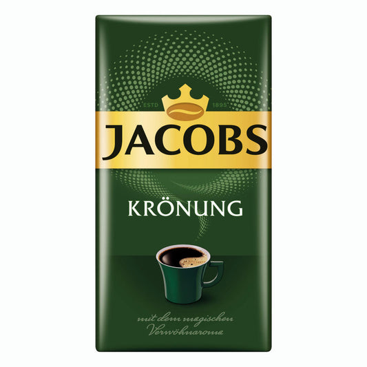 Jacobs Krönung Klassisch Gemahlen, gemahlener Röstkaffee, Filterkaffee, Kaffee, 500 g
