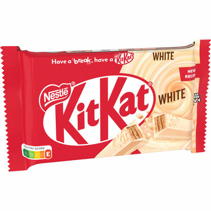 Nestlé KitKat White, Schokoriegel mit weißer Schokolade, Schoko Riegel, 24 x 41.5 g