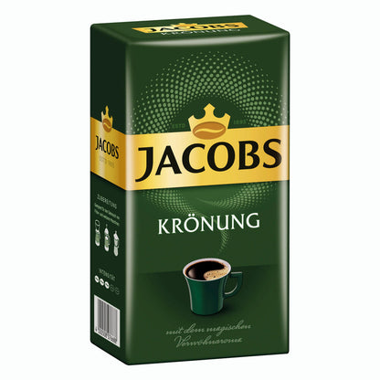 Jacobs Krönung Klassisch Gemahlen, gemahlener Röstkaffee, Filterkaffee, Kaffee, 12 x 500 g