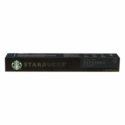Starbucks Espresso Roast Kaffee, 5er Set, Dark Roast, Röstkaffee, Nespresso kompatibel, Kaffeekapseln, 50 Kapseln
