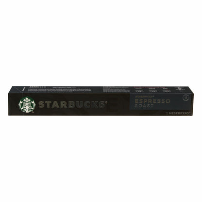 Starbucks Espresso Roast Kaffee, 4er Set, Dark Roast, Röstkaffee, Nespresso kompatibel, Kaffeekapseln, 40 Kapseln