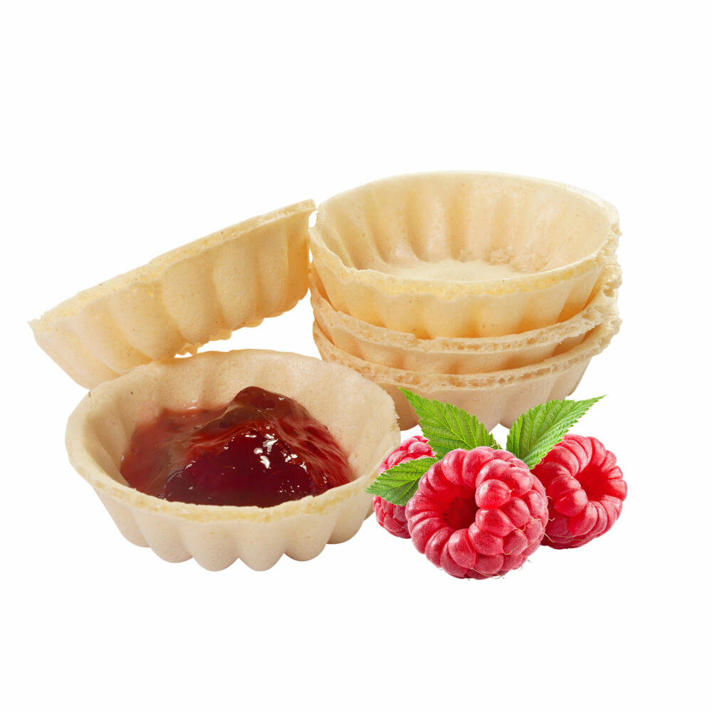 HELLMA Waffelschale für Brotaufstriche, essbares Schälchen, 1000 Stück