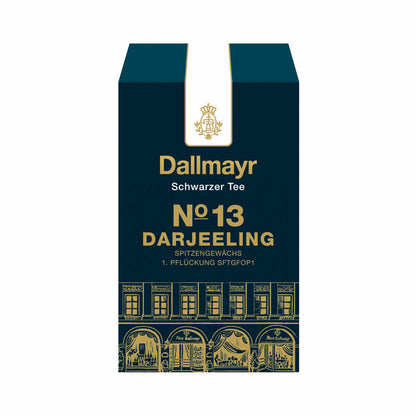 Dallmayr Schwarztee - Nr. 13 Darjeeling First Flush, Schwarzer Tee, Black Tea, Loser Tee, Ceylon Tee, Zart / Edel, 100 g