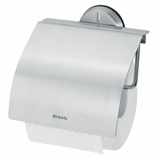Brabantia Profile Toilettenpapierhalter, Klopapierhalter, Matt Edelstahl, 427626