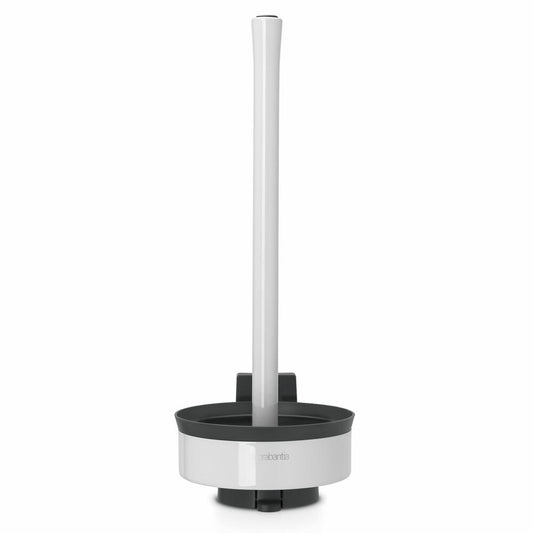 Brabantia Toilet Roll Dispenser De Luxe for 3 Rolls, Stainless Steel White, 483448