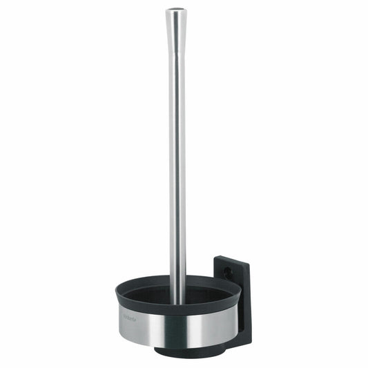 Brabantia Toilet Roll Dispenser De Luxe for 3 Rolls, Matt Stainless Steel, 427220