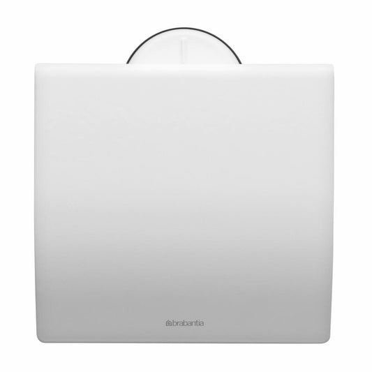 Brabantia Toilet Paper Holder, Toilet Paper Holder, Toilet Roll Holder, Stainless Steel White, 483387