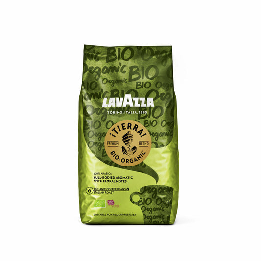 Lavazza Kaffee Tierra Bio Organic, ganze Bohnen, Bohnenkaffee, 1000 g