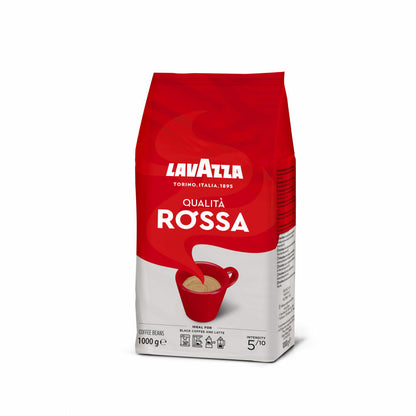 Lavazza Kaffee Qualita Rossa, ganze Bohnen, Bohnenkaffee, 1000g