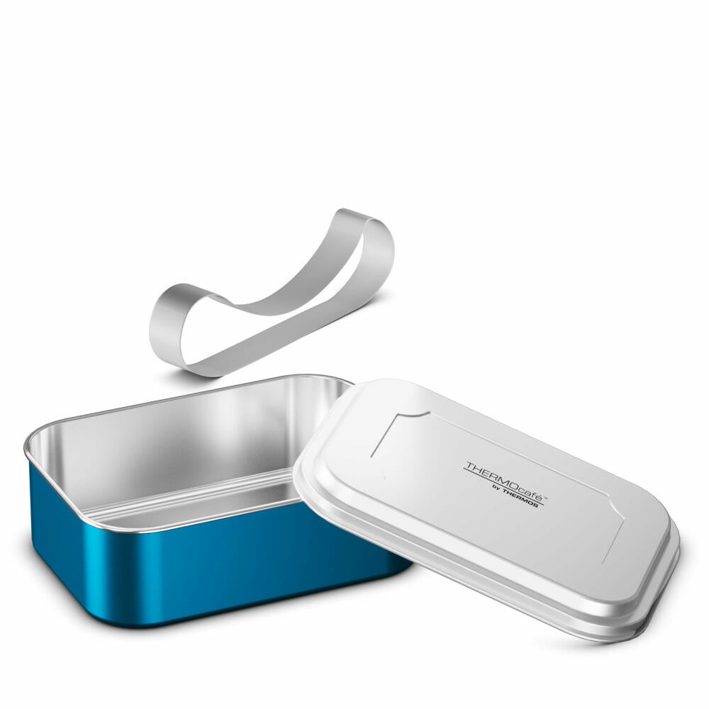 Thermos Brotdose TC Sandwich Box, Lunchbox, Edelstahl, Teal Matt, 1 L, 4167255120