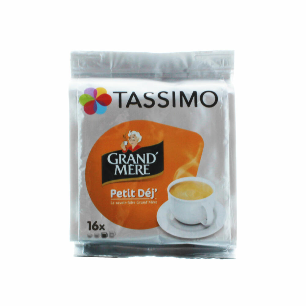 Tassimo Grand Mère Petit Déjeuner, pack of 3, coffee, coffee capsule, ground roast coffee, 48 T-discs
