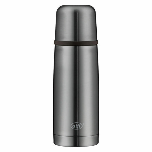 Alfi Isolierflasche Isotherm Perfect automatic, Isoflasche, Thermoflasche, Flasche, Edelstahl, Grey, 350 ml, 5737.234.035