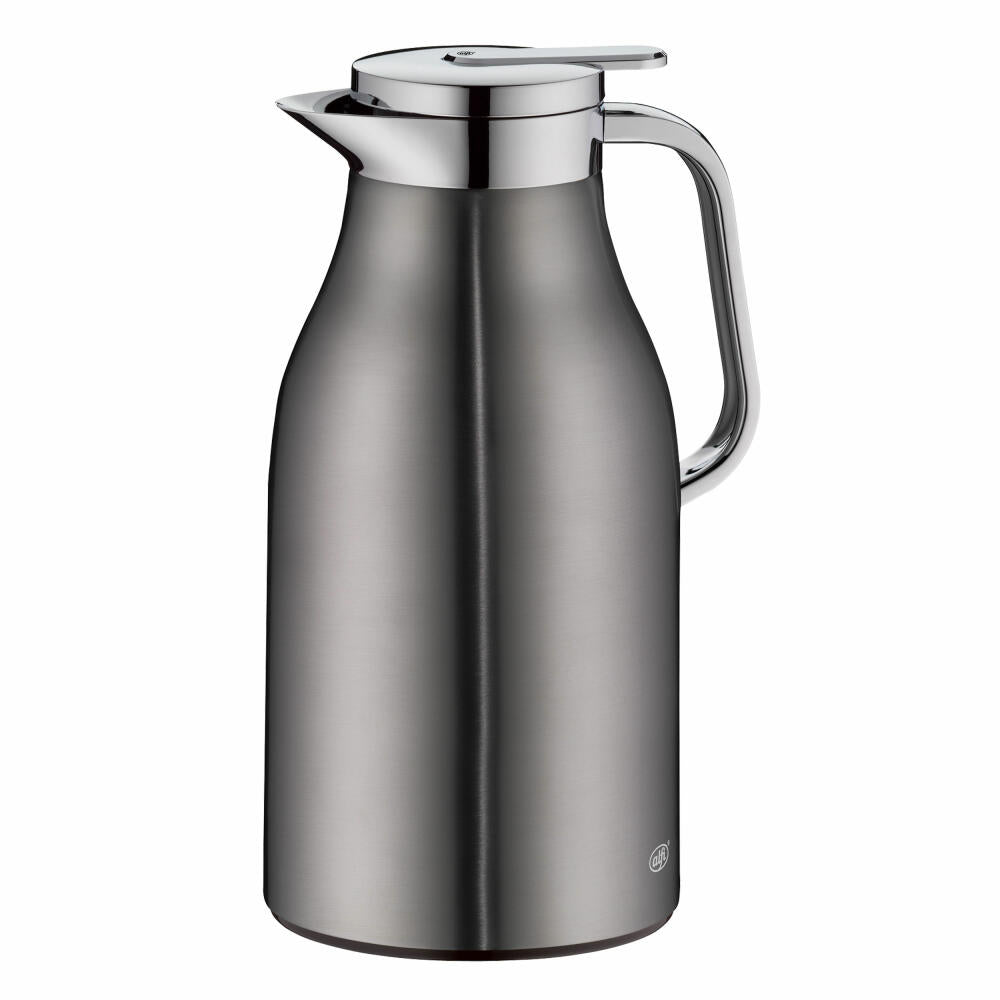 Alfi Isolierkanne Skyline, Thermokanne, Edelstahl, Cool Grey Matt, 1.5 L, 1321234150