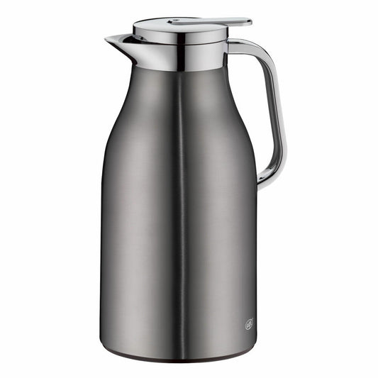Alfi Isolierkanne Skyline, Thermokanne, Edelstahl, Cool Grey Matt, 1.5 L, 1321234150
