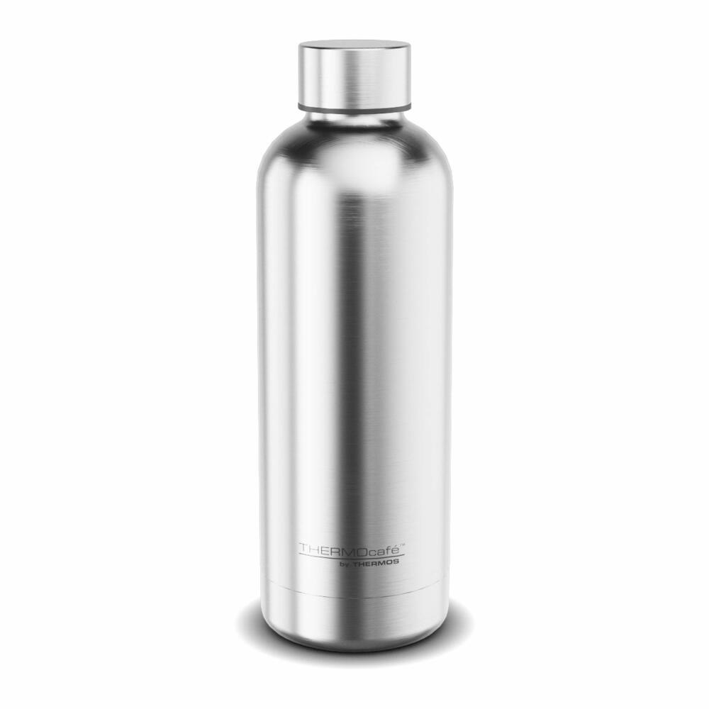 THERMOS Isolier-Trinkflasche TC DAILY BOTTLE, Thermosflasche, Isoflasche, Flasche, Edelstahl, Steel Mat, 500 ml, 4200205050
