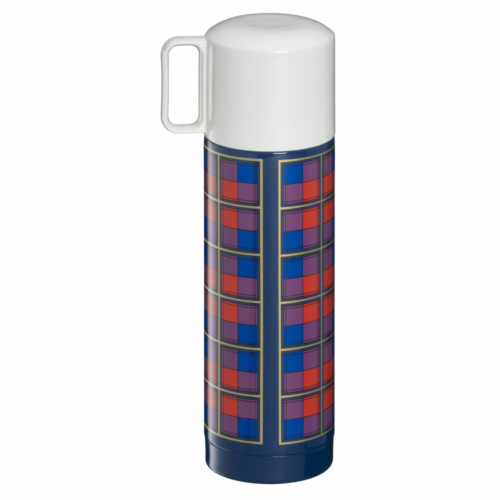 THERMOS Isolierflasche REVIVAL BEVERAGE BOTTLE, Thermosflasche, Isoflasche, Flasche, Edelstahl, Retro Blue, 500 ml, 4130344050