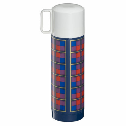 THERMOS Isolierflasche REVIVAL BEVERAGE BOTTLE, Thermosflasche, Isoflasche, Flasche, Edelstahl, Retro Blue, 500 ml, 4130344050