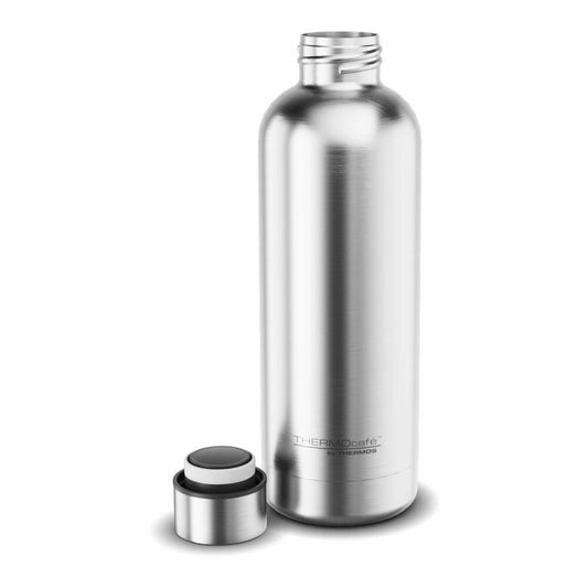 THERMOS Isolier-Trinkflasche TC DAILY BOTTLE, Thermosflasche, Isoflasche, Flasche, Edelstahl, Steel Mat, 500 ml, 4200205050