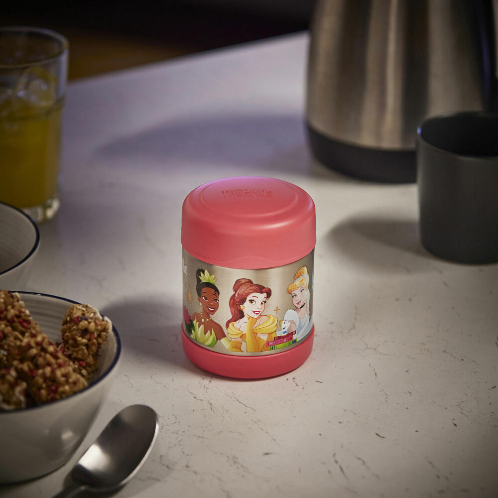 THERMOS kids Isolier-Speisegefäß FUNTAINER FOOD JAR DISNEY Princesses, Speisebehälter, Thermobehälter, Edelstahl, 300 ml, 4114413030