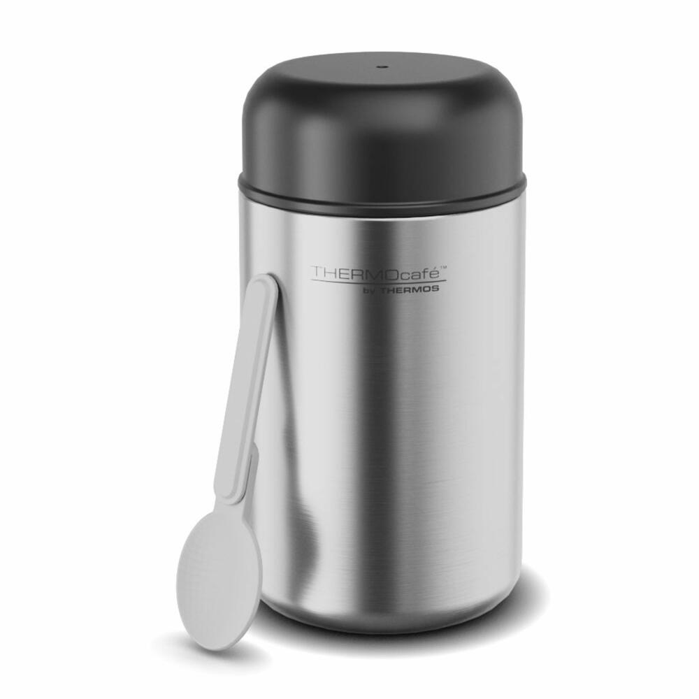 THERMOS Isolier-Speisegefäß TC DAILY FOOD JAR, Speisebehälter, Thermobehälter, Edelstahl, Steel Mat, 400 ml, 4201205040