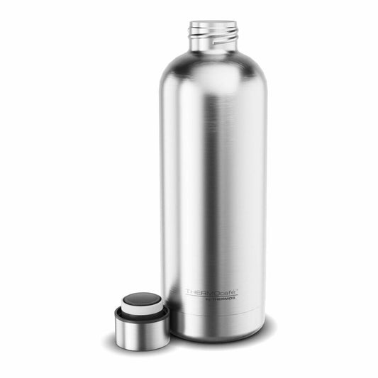 THERMOS Isolier-Trinkflasche TC DAILY BOTTLE, Thermosflasche, Isoflasche, Flasche, Edelstahl, Steel Mat, 700 ml, 4200205070