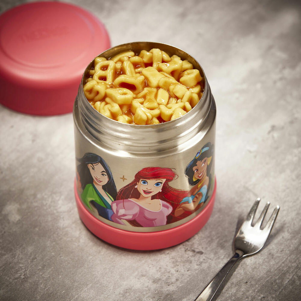 THERMOS kids Isolier-Speisegefäß FUNTAINER FOOD JAR DISNEY Princesses, Speisebehälter, Thermobehälter, Edelstahl, 300 ml, 4114413030